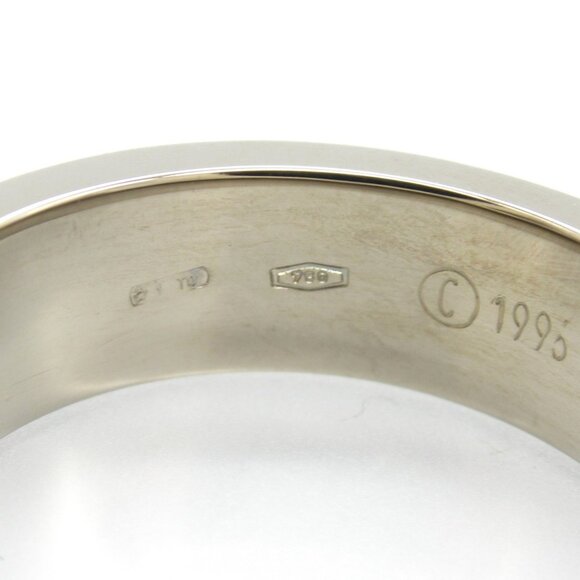 CARTIER 18k White Gold Love Ring - Picture 5 of 11